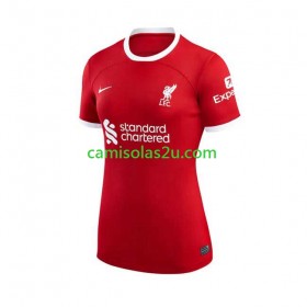 Camisolas de futebol Liverpool Mulher Equipamento Principal 2023/24 Manga Curta